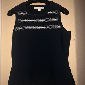 Jonathan Simkhai high-low sailor top